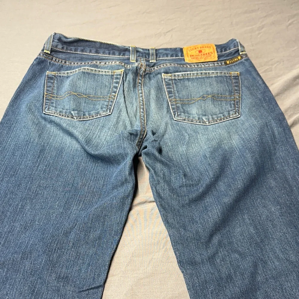 Lucky Brand Women's Boyfriend Blue Jeans size 10 - Picture 6 of 8